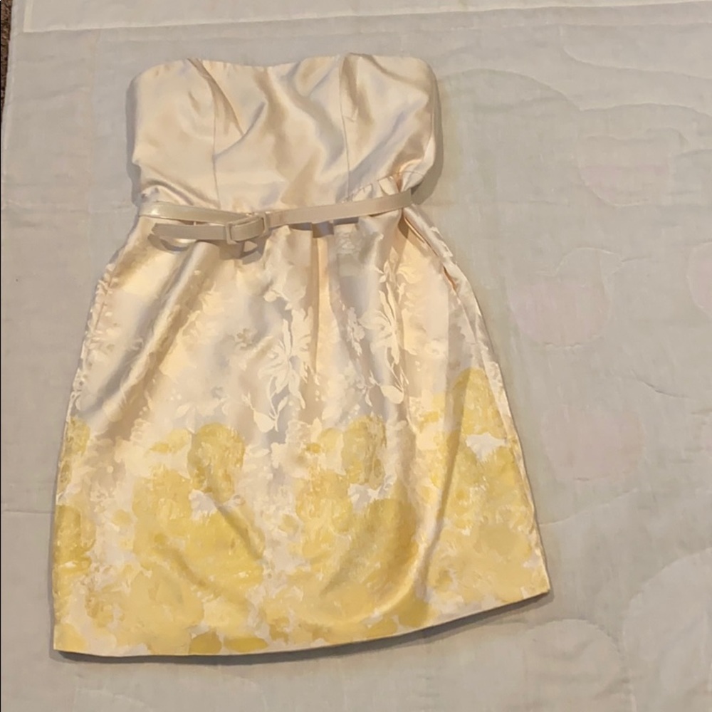 Monique Lhillier strapless dress